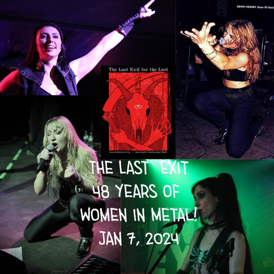 48 Years of Women in Metal on The Last Exit - Jan 7, 2024