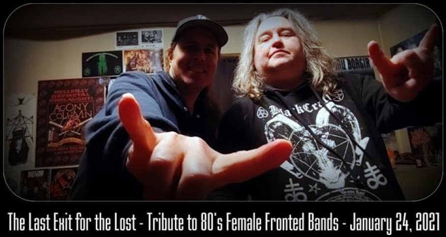 January 24, 2021 - Female Fronted 80&#039;s Metal Bands Feature Show