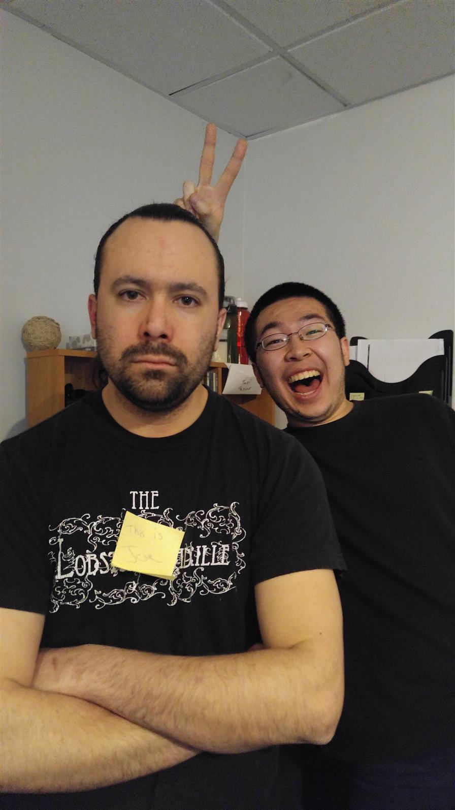 Just Joe and Kevin