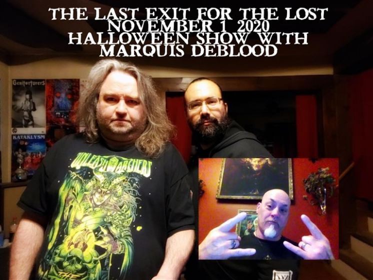 November 1, 2020 - Halloween Show with Special Guest Mark Dickinson